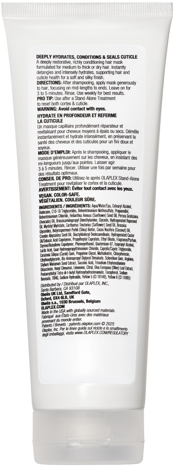 Olaplex Rich Hydration Mask 200ml für mittleres bis dickes trockenes Haar