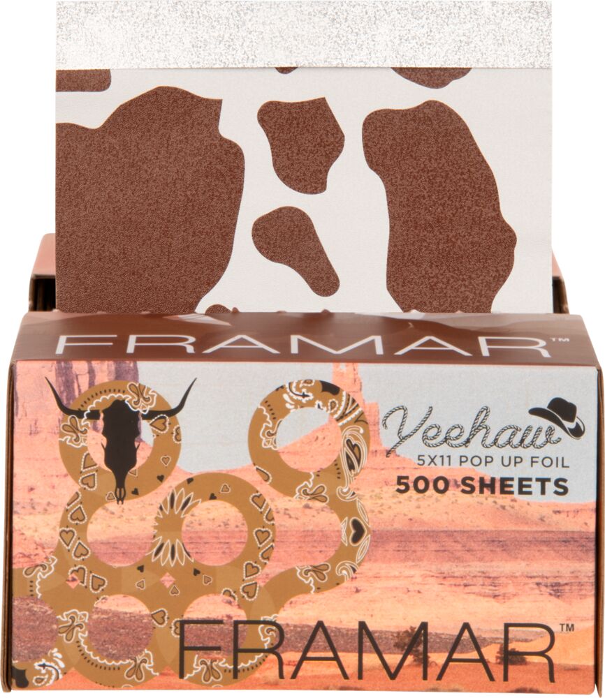 Framar Pop Up Foil Yehaaw 500 Blatt (Strähnenfolie) Framar Pop Up Foil Yehaaw 500 Blatt (Strähnenfolie)