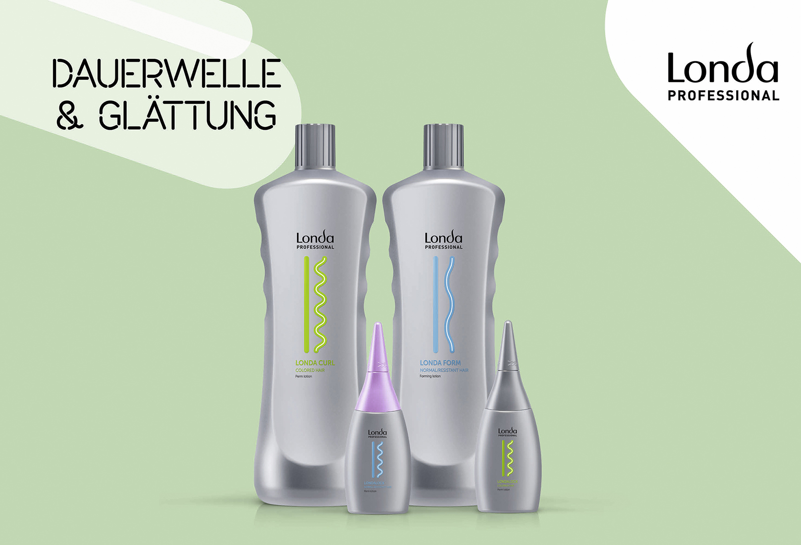 londa professional dauerwelle und glaettung produkte fuer alle Haartypen