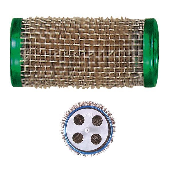 Dusy Borsten-Metallwickler lang - 12 Stück 