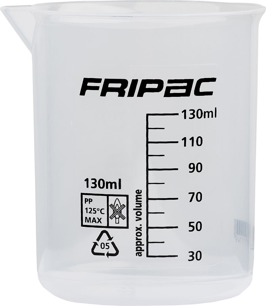 fripac-messbecher-aus-kunststoff-mit-ausguss-und-skala-bis-130-ml-fuer-friseure