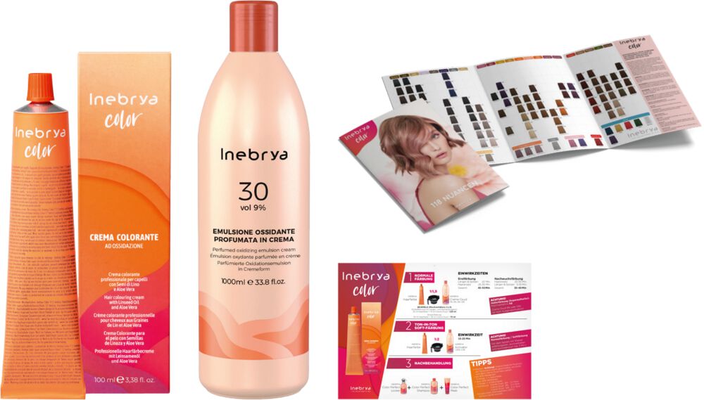 Inebrya Color Haarfarbe Sets Inebrya Color Haarfarbe Sets