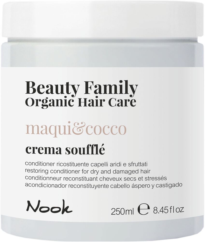 Nook Beauty Family Maqui-Berre & Kokosnuss Conditioner: für trockenes und geschädigtes Haar 