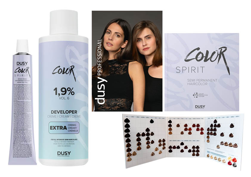 Dusy Color Spirit Haartönung: Set mit 18 Tuben