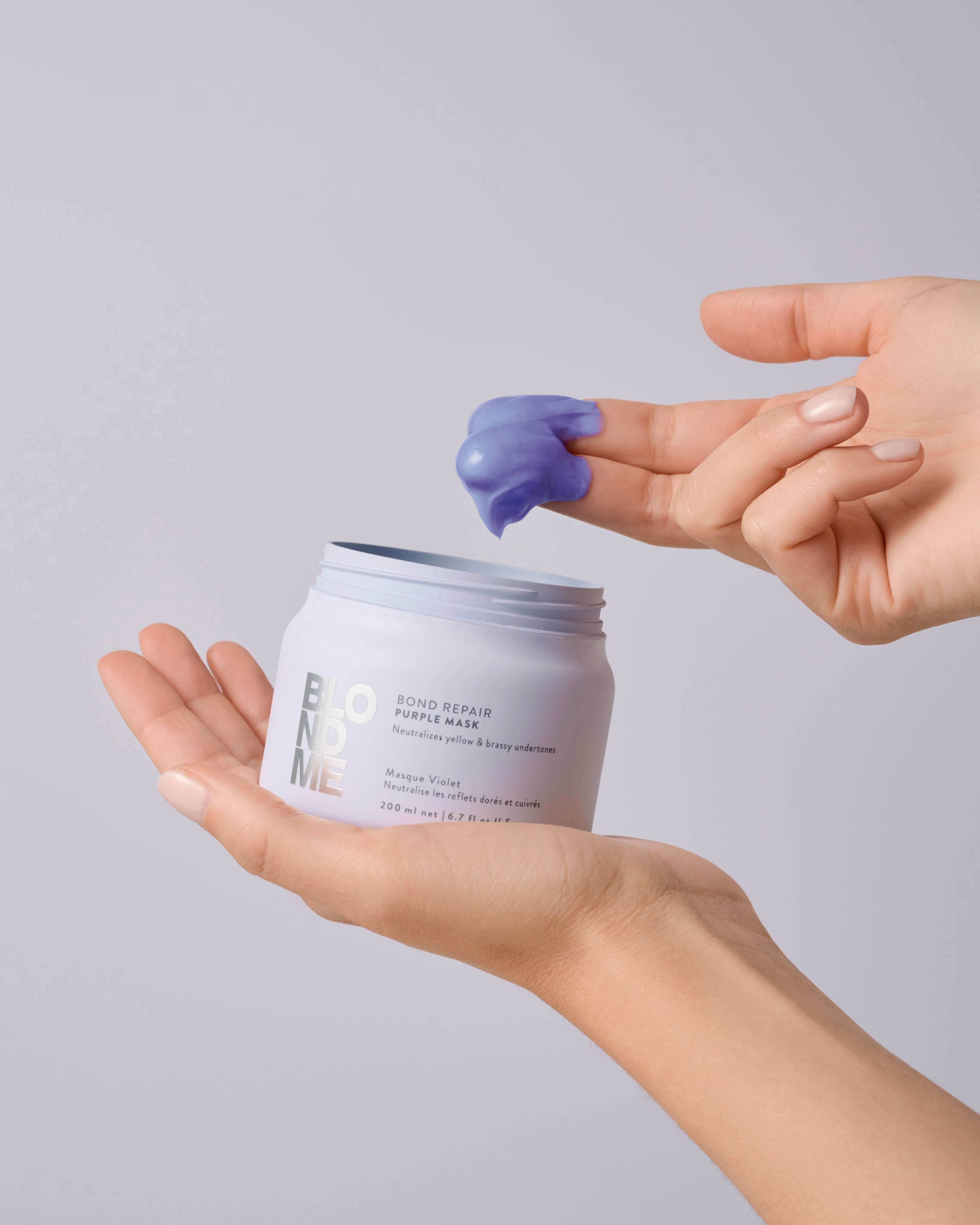 Blondme Bond Repair Purple Mask (gegen Gelbstich)