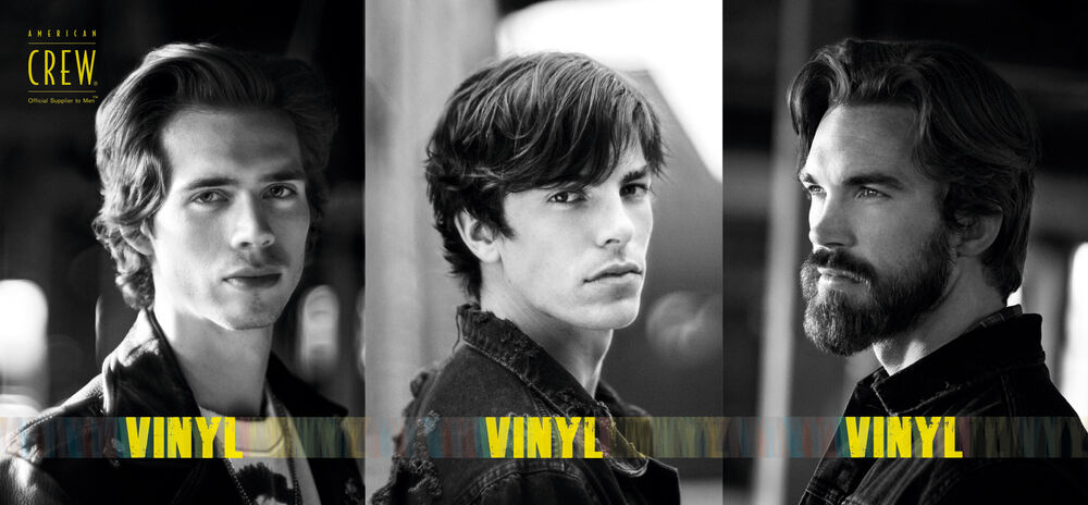 American Crew Vinyl Banner