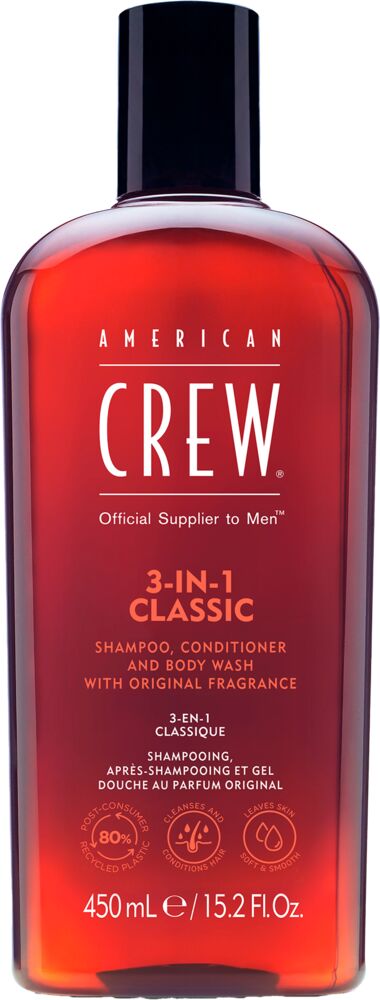 American Crew 3 in 1 Classic Shampoo