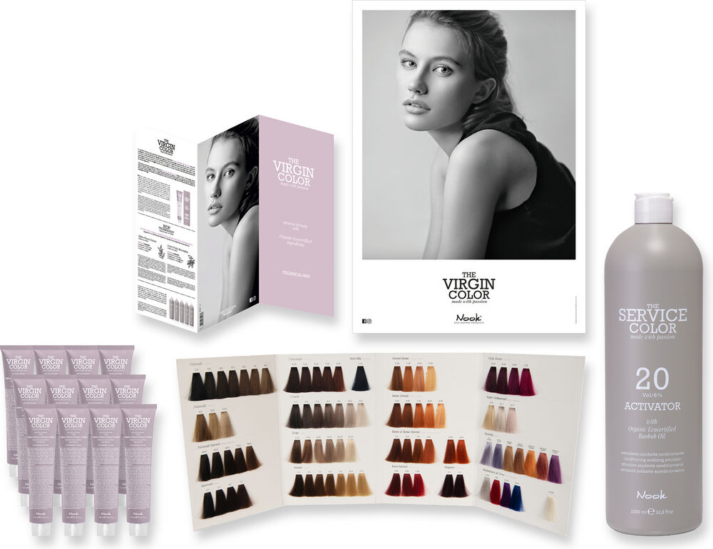 Haarfarbe ohne Ammoniak | SETs von Nook Virgin Color