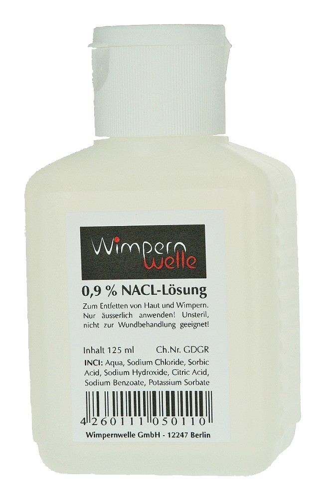Wimpernwelle Kochsalzlös. 0,9% Wimpernwelle Kochsalzlös. 0,9%
