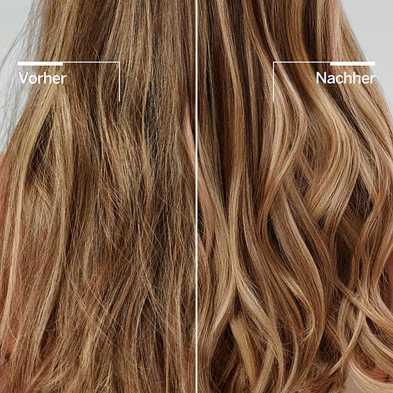 vorher-nachher-vergleich-von-balayage-haar-nach-anwendung-der-revlon-restart-color-pflegeroutine-mehr-glanz-geschmeidigkeit