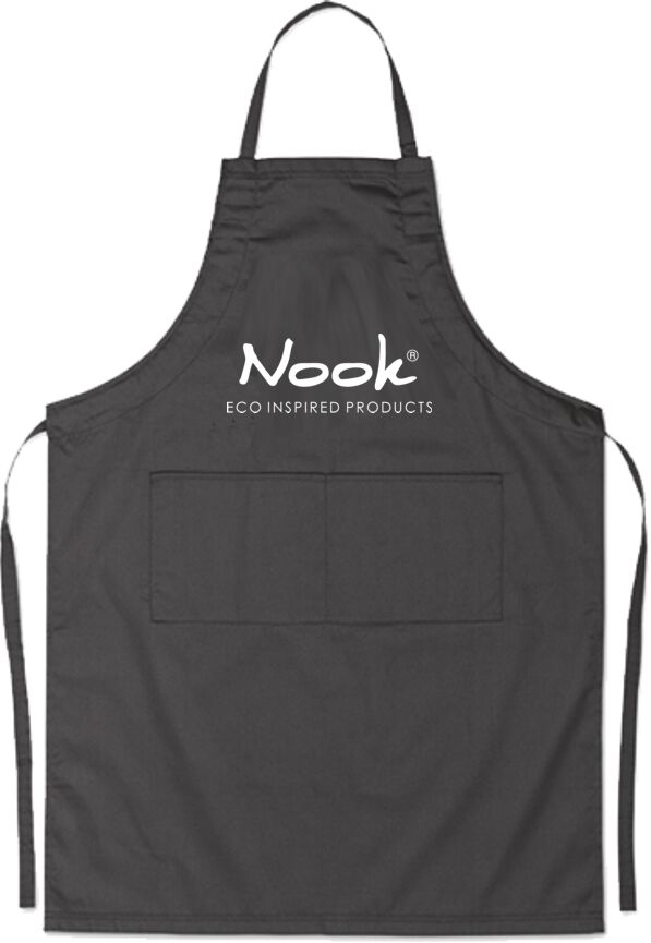 Nook Arbeitsschürze schwarz  Nook Arbeitsschürze schwarz