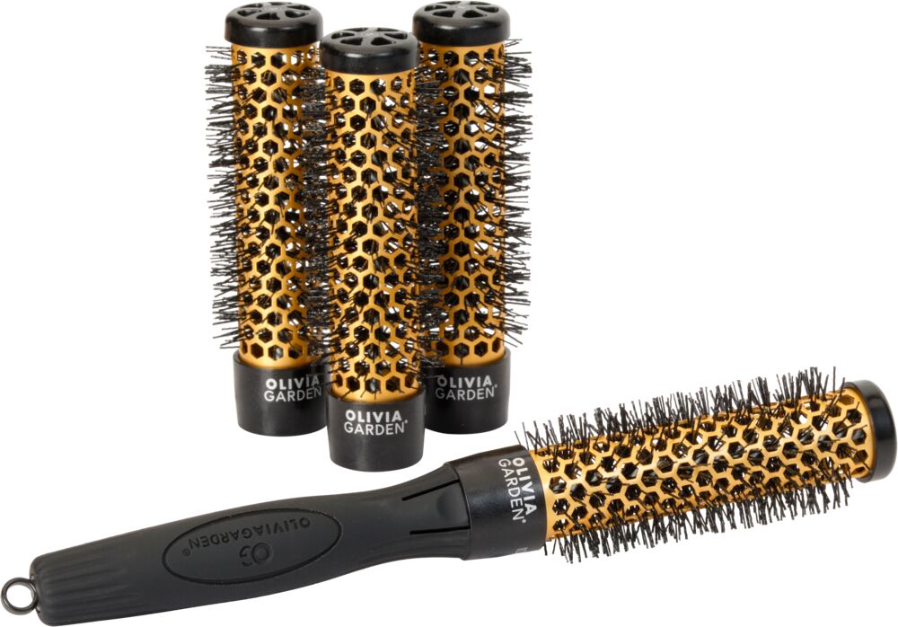 Olivia Garden Multibrush Sets - 4 Bürstenkörper + 1 Griff