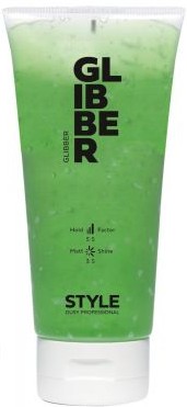 glibber-style-gruenes-haargel-in-transparenter-tube-mit-weissem-verschluss
