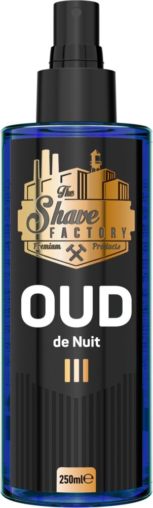The Shave Factory After Shave Cologne Oud 250 ml (Frische nach der Rasur)