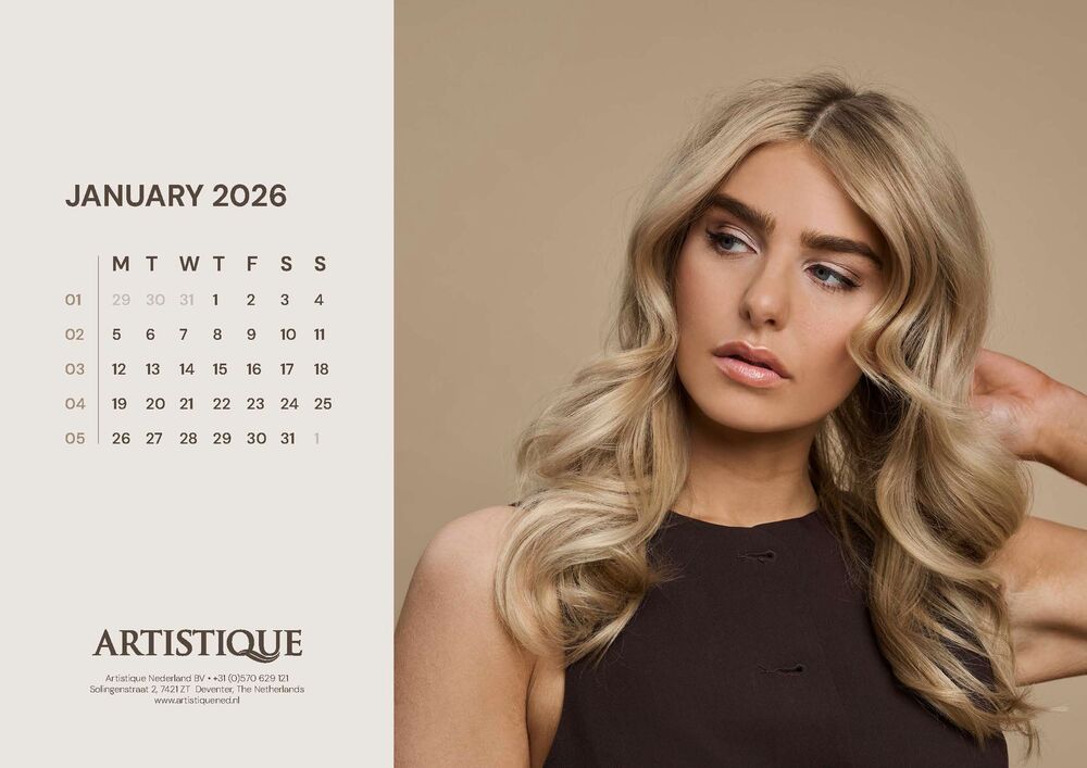 Artistique Wandkalender 2026