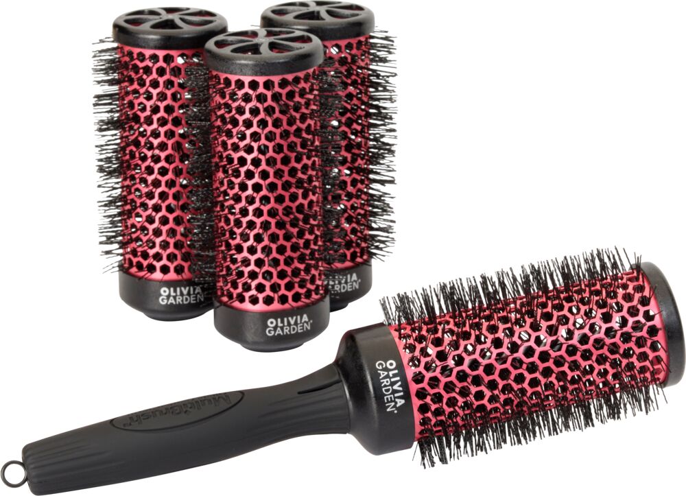 Olivia Garden Multibrush Sets - 4 Bürstenkörper + 1 Griff