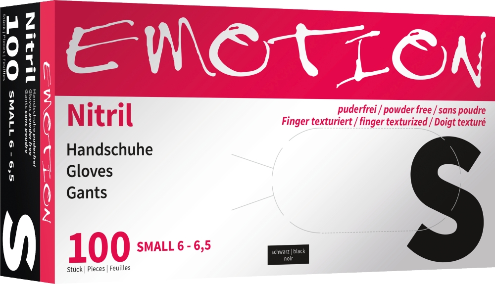 Nitril Handschuhe puderfrei 100Stück