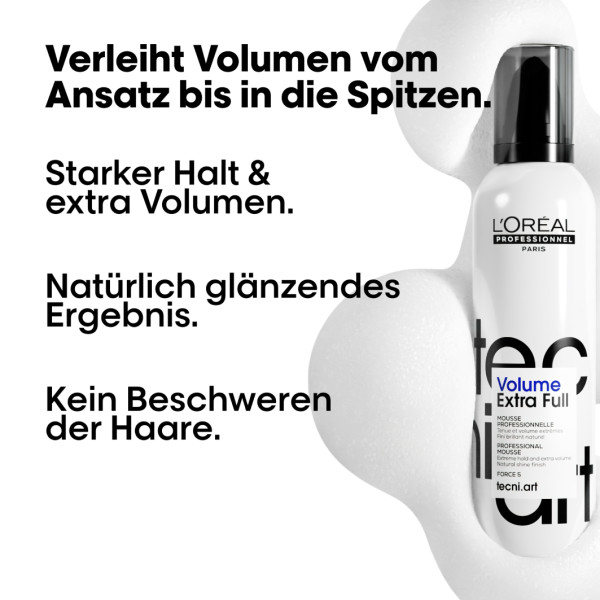Loreal tecni.art Volume Extra Full 250ml (Volumenschaum) Loreal tecni.art Volume Extra Full 250ml (Volumenschaum)