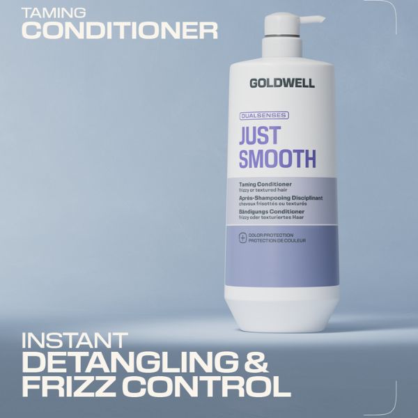 goldwell-dualsenses-just-smooth-taming-conditioner-1000ml-mit-pumpspender-fuer-widerspenstiges-und-frizziges-haar
