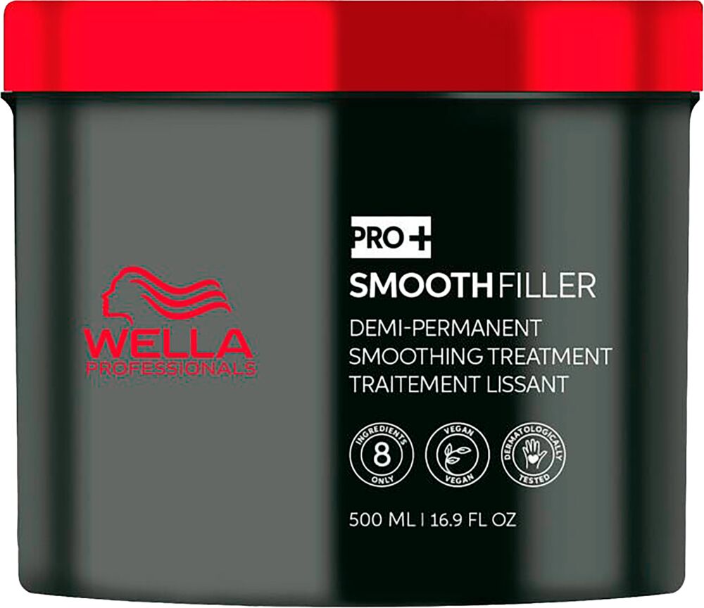 Wella Pro+ Smoothfiller 500ml (glättet unruhiges Haar bis zu 12 Wochen)