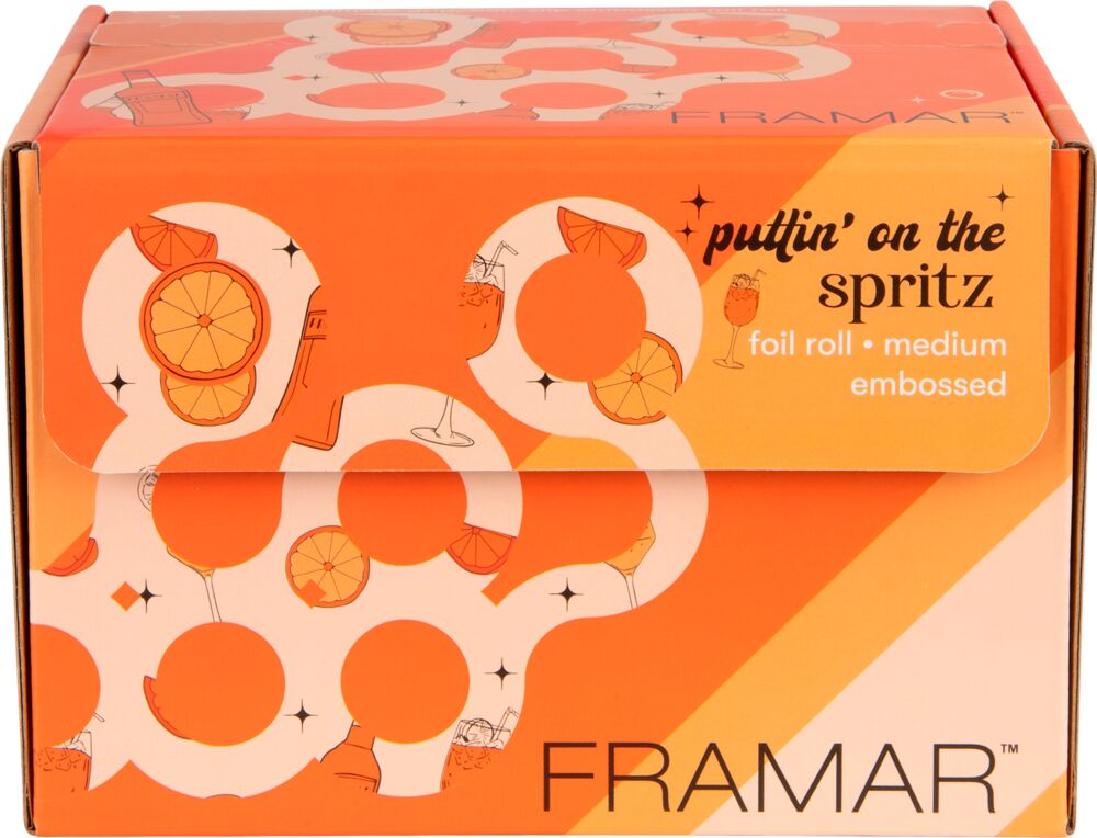 Framar Strähnenfolie Embossed Roll On The Spritz (97 m)