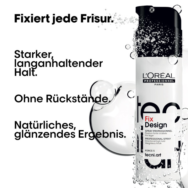 Loreal tecniart Fix Design Haarspray 200 ml (ohne Treibgas)