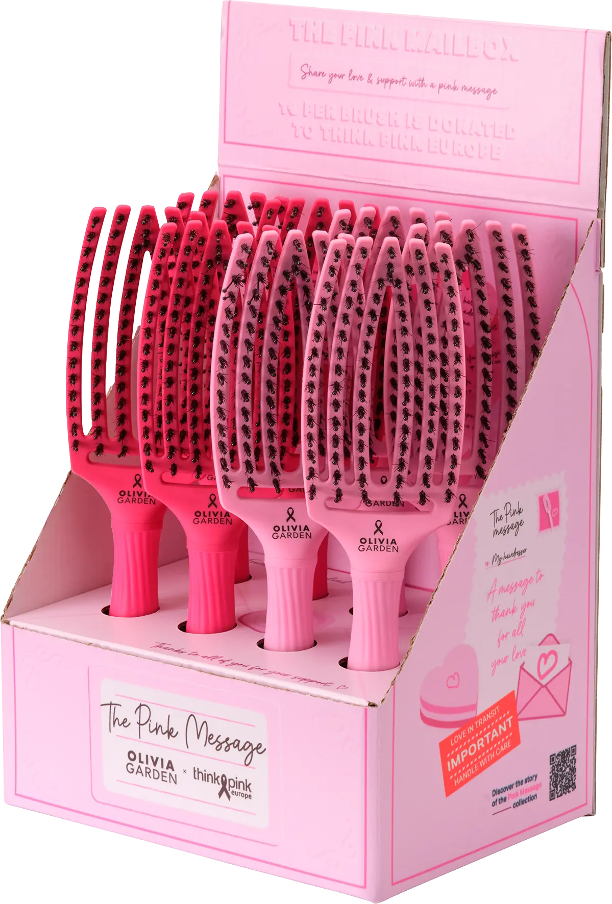 olivia-garden-fingerbrush-think-pink-display-mit-acht-entwirrbuersten-und-spendenaktion-gegen-brustkrebs
