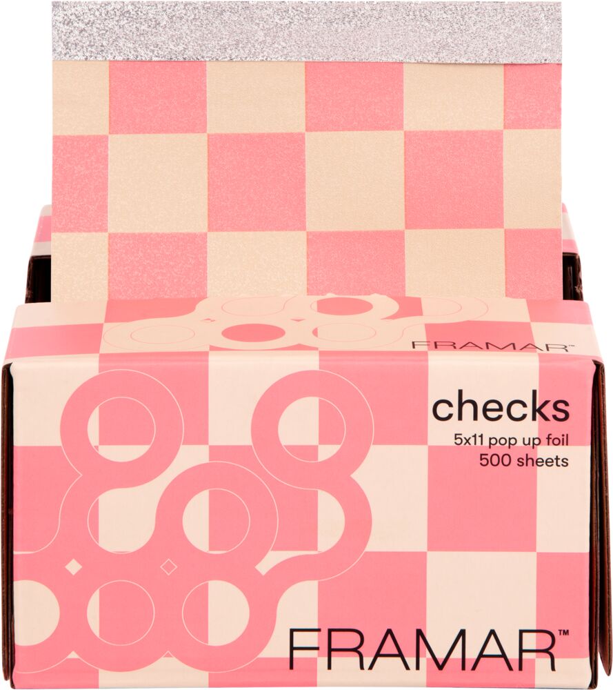 framar-pop-up-foil-versio-checkered-mit-rosa-und-beigen-karomustern-500-blatt