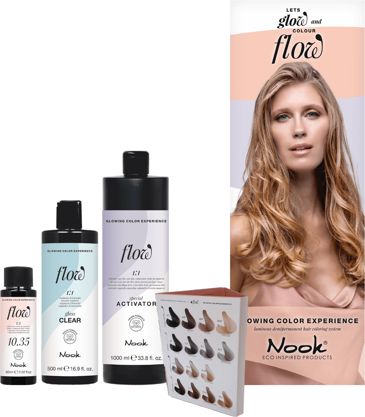 Nook Flow Haarglossing: Sets