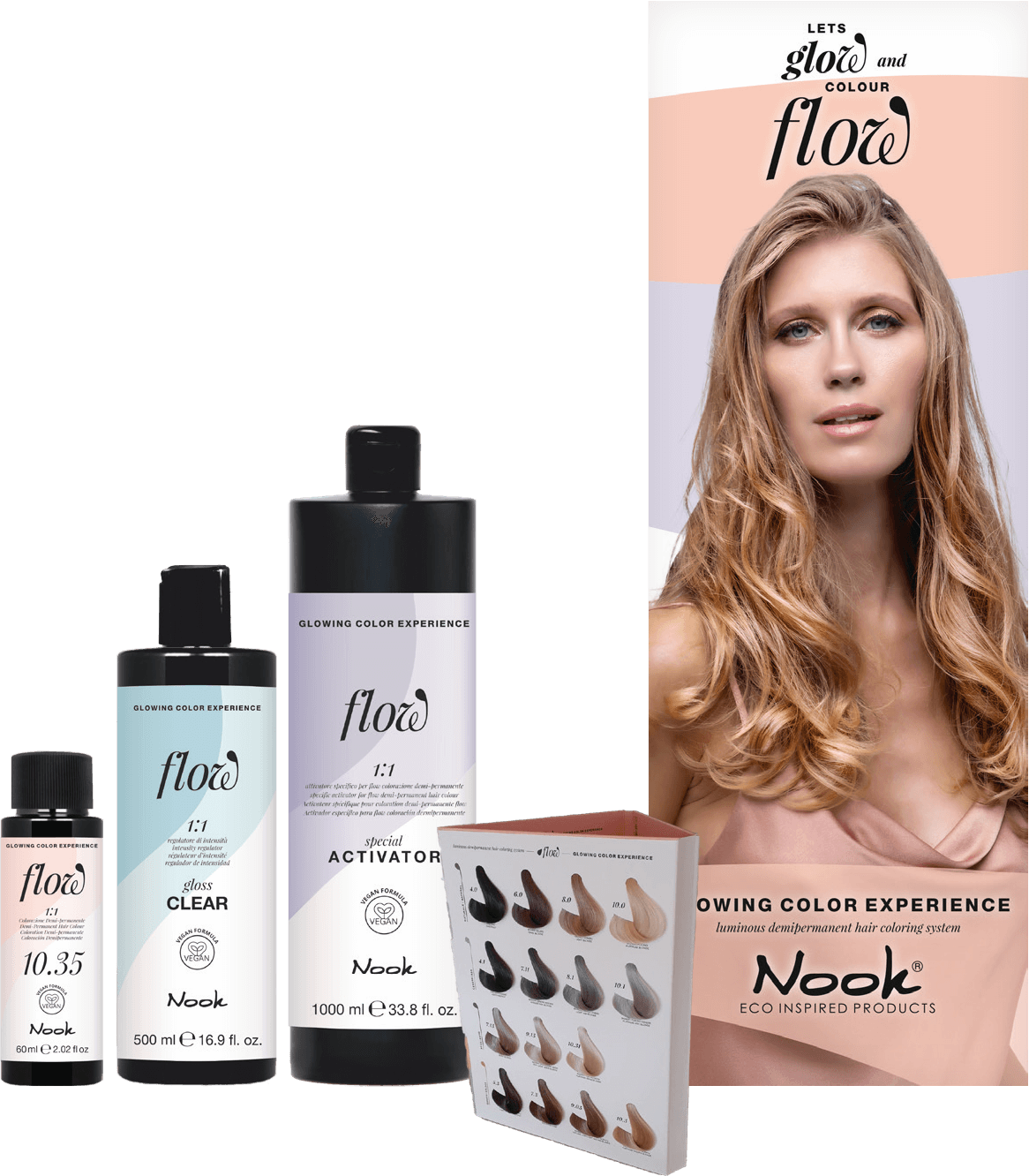 Nook Flow Haarglossing: Sets Nook Flow Haarglossing: Sets