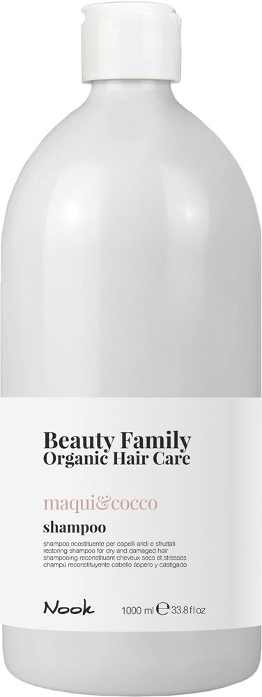 Nook Beauty Family Maqui-Beere & Kokosnuss Shampoo: für trockenes und geschädigtes Haar 