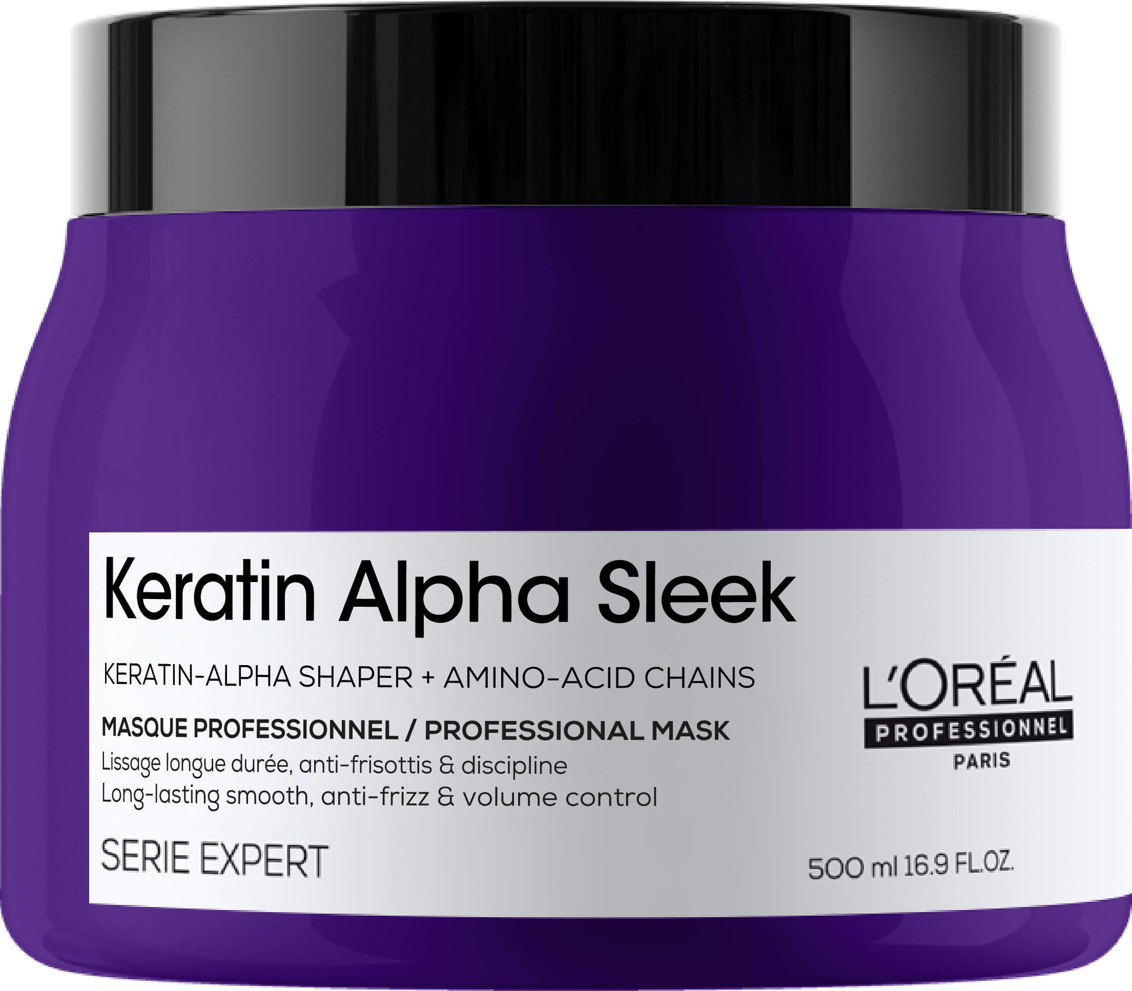 Loreal Serie Expert Keratin Alpha Sleek Haarmaske (Glättet das Haar)