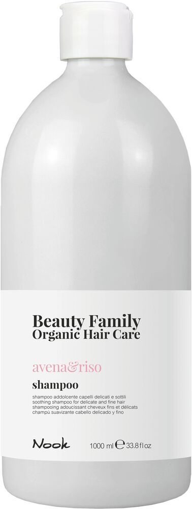 Nook Beauty Family Hafer & Reis Shampoo: für feines oder empfindliches Haar 