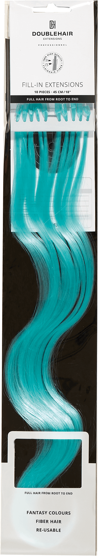 Fill-in Extensions Fantasy Fiber Hair 45cm / 10 Stück