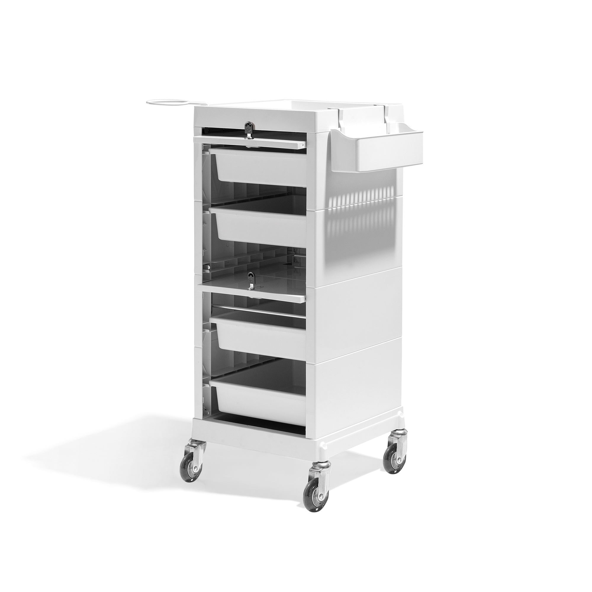 Arbeitswagen Discrete Lock weiß Arbeitswagen Discrete Lock weiß