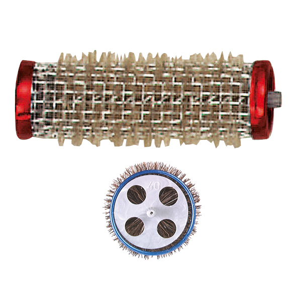 Dusy Borsten-Metallwickler lang - 12 Stück 