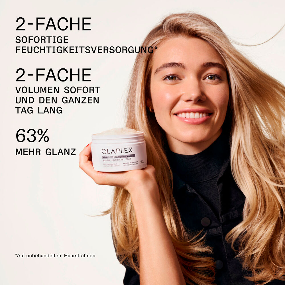 Olaplex Vorteile der Haarmaske + Modell Olaplex Vorteile der Haarmaske + Modell