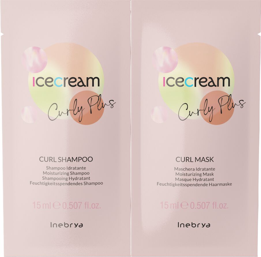 Inebrya Sachets zur Haarpflege: Shampoo 15ml + Mask 15ml