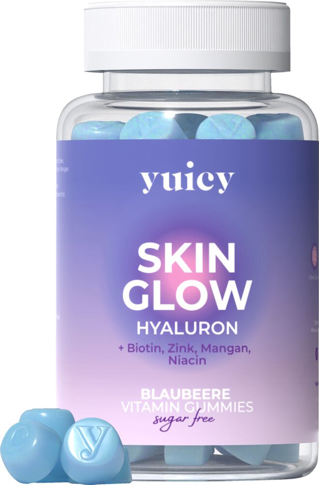 Yuicy Skin Glow Gummies zuckerfrei 60St.