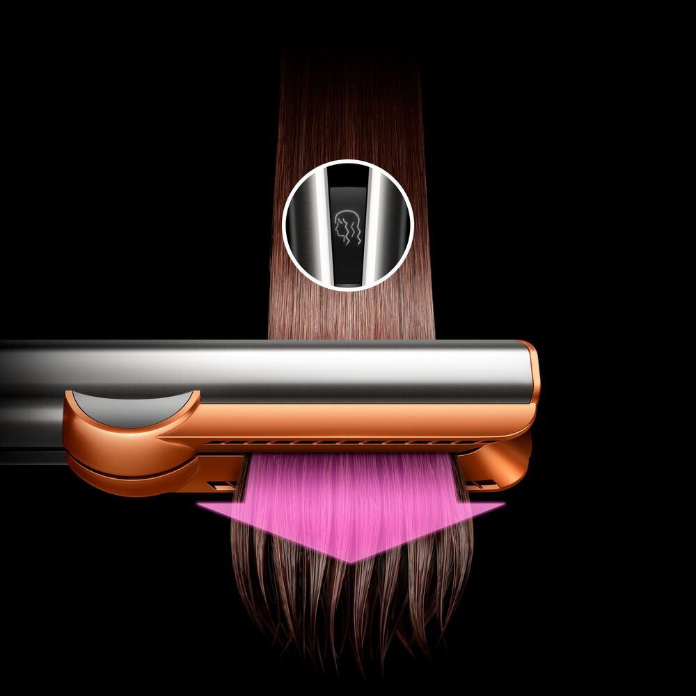 Dyson Airstrait Haarglätter in ceramic pink und rosé Dyson Airstrait Haarglätter in ceramic pink und rosé