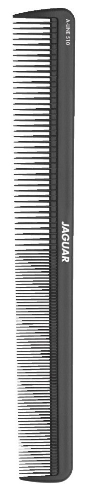 schwarzer-haarschneidekamm-jaguar-a-line-510-mit-feinen-und-groberen-zaehnen–professioneller-kunststoffkamm-fuer-friseure