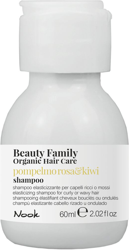 Nook Beauty Family Rosa Grapefruit & Kiwi Shampoo für lockiges Haar Nook Beauty Family Rosa Grapefruit & Kiwi Shampoo für lockiges Haar