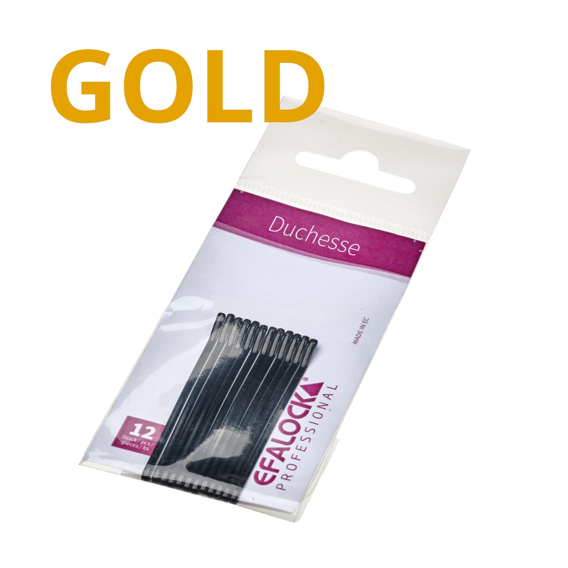 Efalock Duchesse Haarklemmen MATT - 5  cm