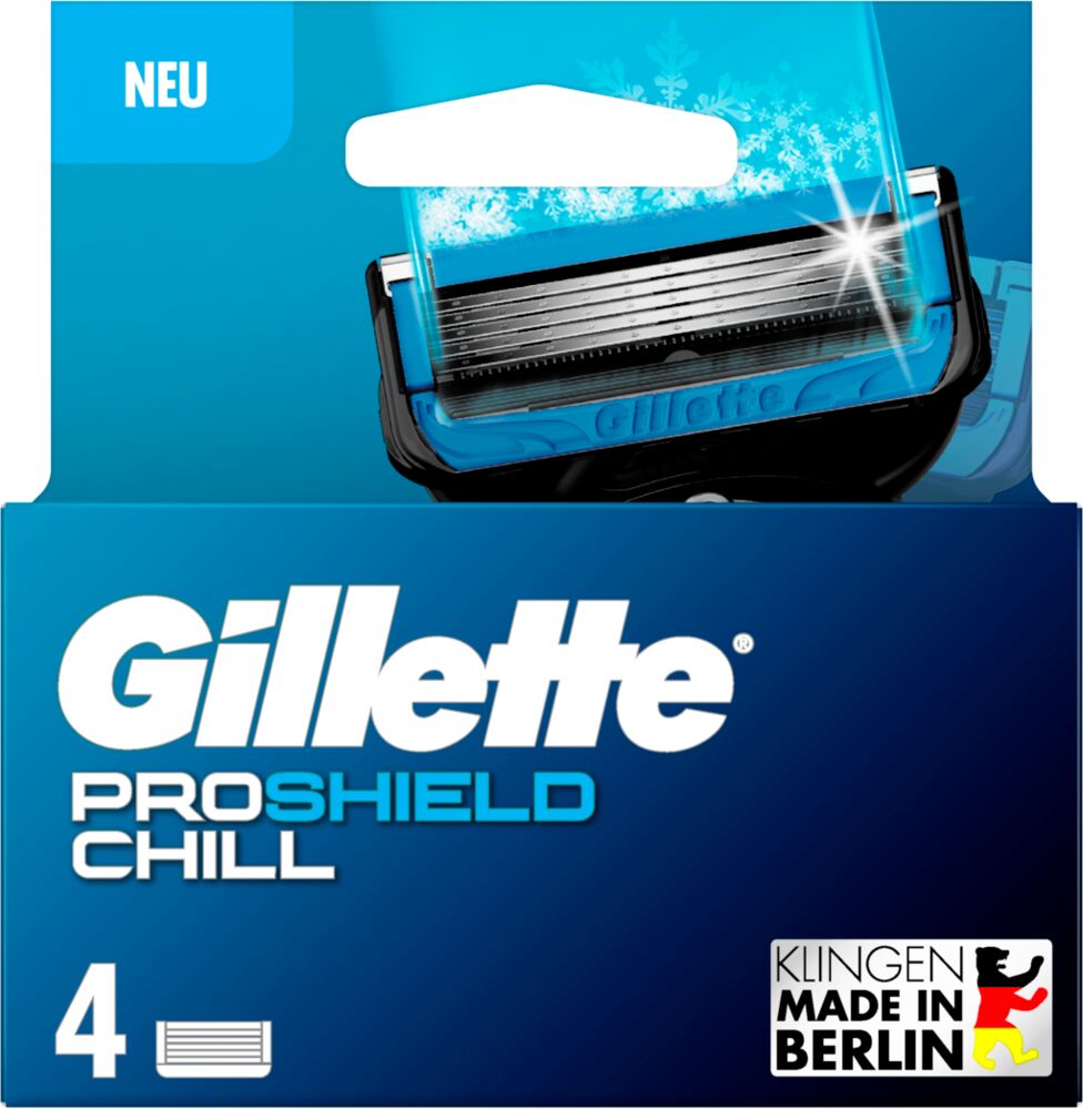 Gillette Proshield Chill Klingen 4er