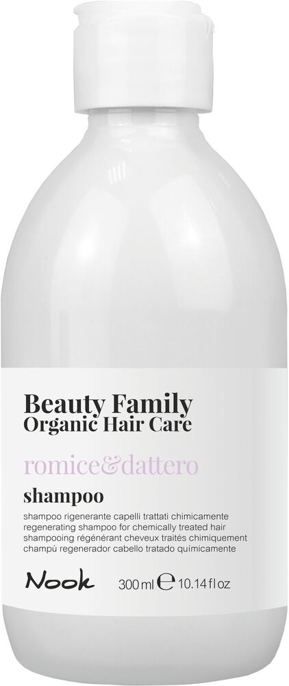 Nook Beauty Family Ampfer & Dattel Shampoo: für chemisch behandeltes und coloriertes Haar Nook Beauty Family Ampfer & Dattel Shampoo: für chemisch behandeltes und coloriertes Haar