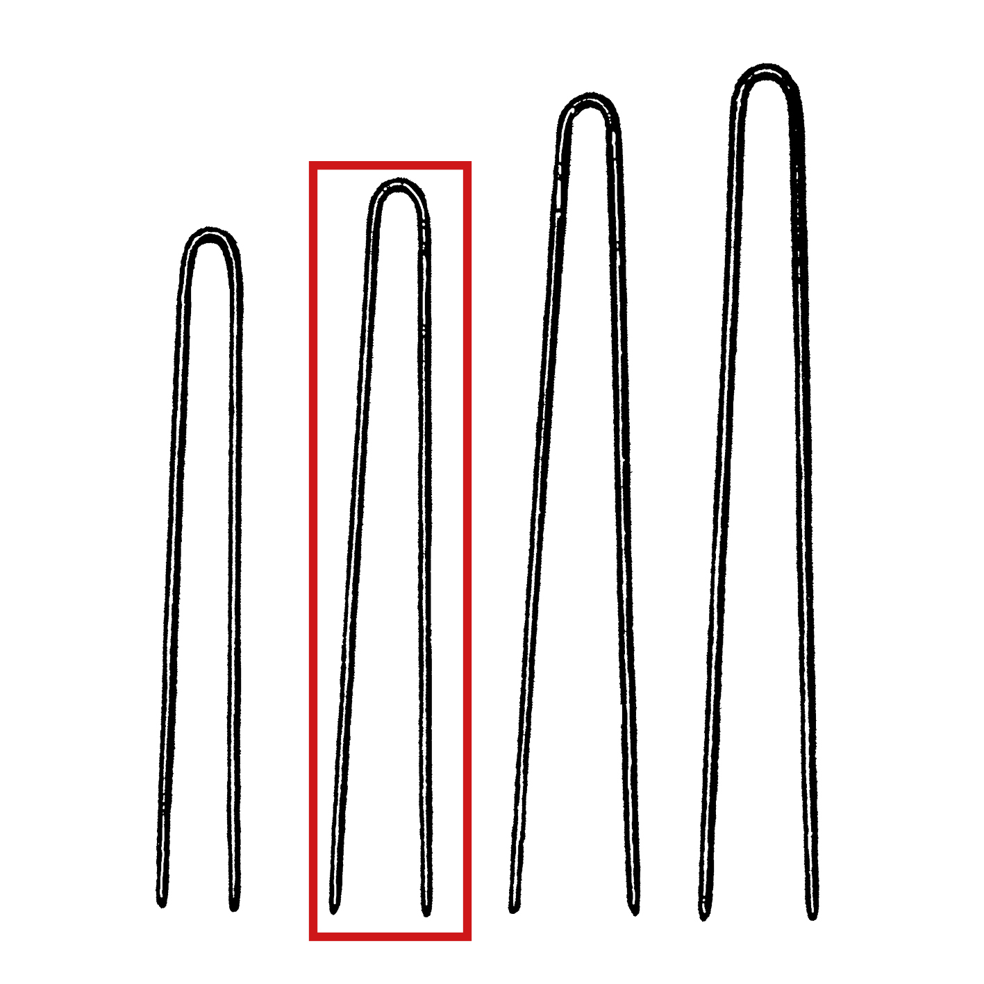 ARI Postichnadel 27 schw.60mm ARI Postichnadel 27 schw.60mm