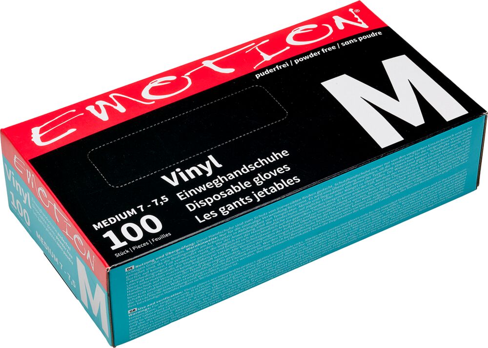 Vinyl-Handschuhe schwarz puderfrei Vinyl-Handschuhe schwarz puderfrei