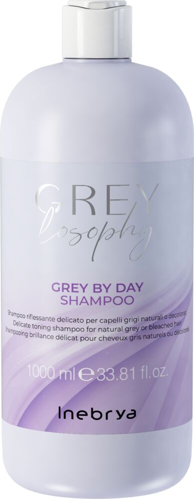 Inebrya GREYlosophy Shampoo für graues Haar (mit violetten Pigmenten)