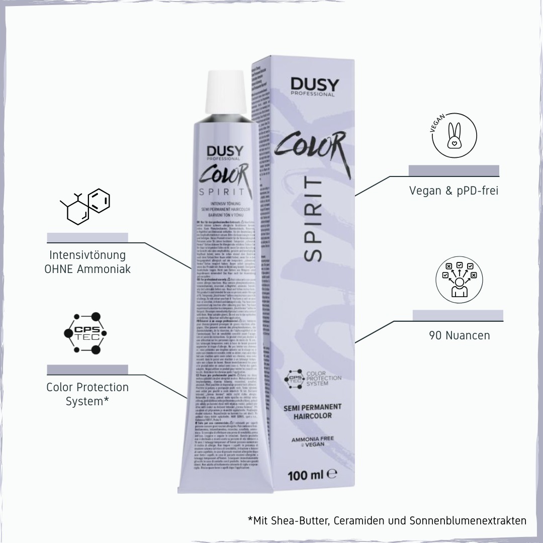 dusy-color-spirit-100ml-tube-intensivtoenung-vegan-und-ammoniakfrei-und-faltschachtel-mit-icon-benefits