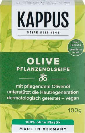 KAPPUS Pflanzenöl-Seife 100g KAPPUS Pflanzenöl-Seife 100g